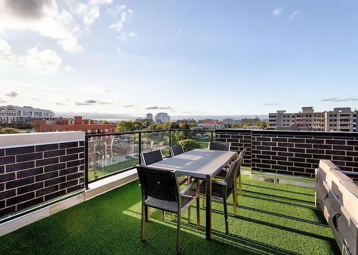 Ferienhaus Breathtaking Chi Unit In River North With Rooftop Deck - Penthouse A - Sleeps 11 Chicago